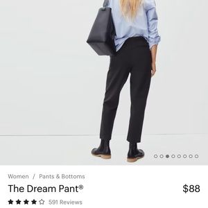 Everlane The Dream Pant Black 10